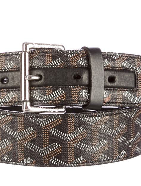 maison goyard mens belt|men's goyard belt.